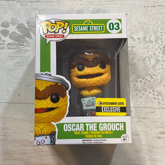 Funko Pop Oscar The Grouch #03 Sesame Street Exclusive Figure - Picture 2 of 12